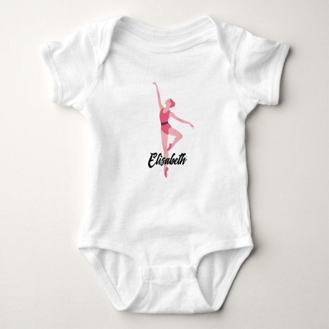 Mini Ballerina Dosis de Baile en el Pastel de Body (Anverso)