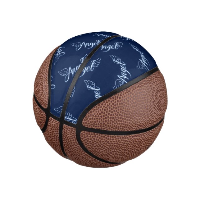 Mini Balón De Baloncesto Ángel de caída con alas (Angular)