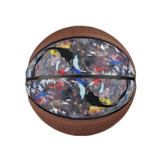 Mini Balón De Baloncesto arte aleatorio