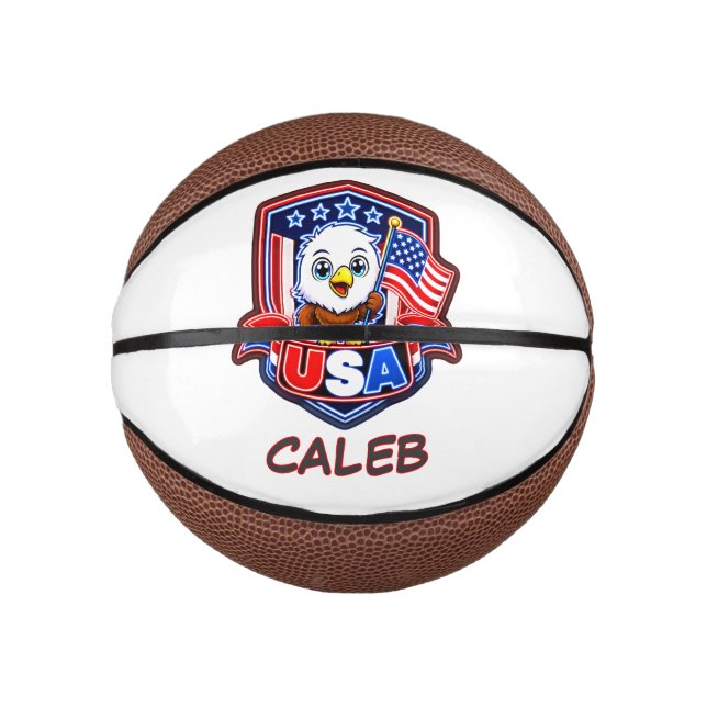 Mini Balón De Baloncesto Baloncesto de EE. UU. (Anverso)