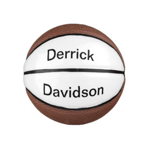 Mini Balón De Baloncesto Baloncesto Derrick Davidson