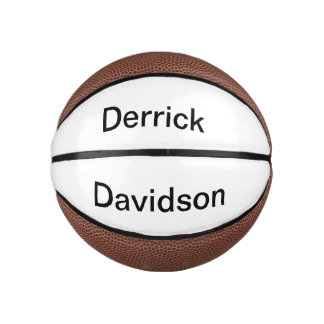 Mini Balón De Baloncesto Baloncesto Derrick Davidson