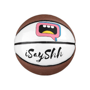 Mini Balón De Baloncesto boca grande
