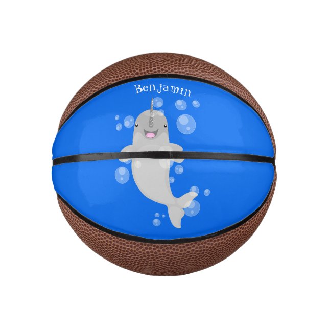Mini Balón De Baloncesto Bombillas de narguile alegres, ilustracion persona (Anverso)
