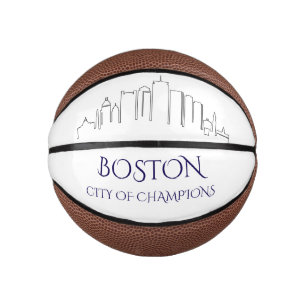Mini Balón De Baloncesto Boston City Champions Basketball