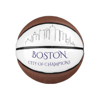 Mini Balón De Baloncesto Boston City Champions Basketball