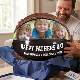 Mini Balón De Baloncesto Colaje de Fotos Feliz Día del Padre Personaliza