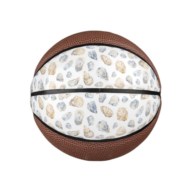 Mini Balón De Baloncesto Conchas de Playa del Océano (Anverso)