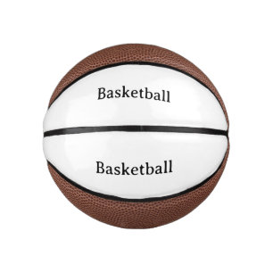 Mini Balón De Baloncesto Crea Tu Propia Promoción de Marca Simple
