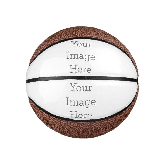 Pelota de baloncesto personalizada, Mini (Anverso)