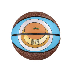 Mini Balón De Baloncesto Creme caramel personalizado ilustracion