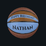 Mini Balón De Baloncesto Custom gift!  Fun Birthday  basketball<br><div class="desc">Unique basketball with personalization!</div>