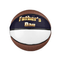 Diseño de texto en 3D Feliz Día del Padre en oro a