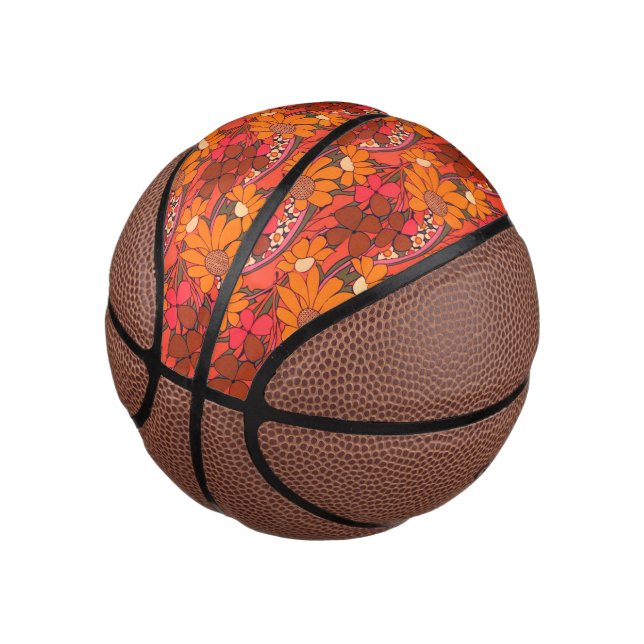 Mini Balón De Baloncesto Flores de Falln Groovy (Angular)