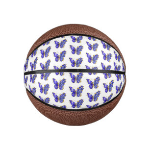 Mini Balón De Baloncesto Flower Sapphire Butterfly