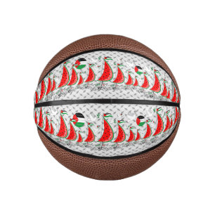 Mini Balón De Baloncesto Gaza: Barcos de la Flotilla de Sumuda por la Liber