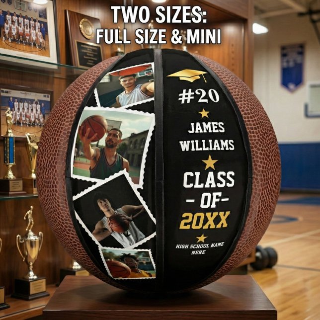 Mini Balón De Baloncesto Graduación Nombre personalizado principal, número  (Subido por el creador)