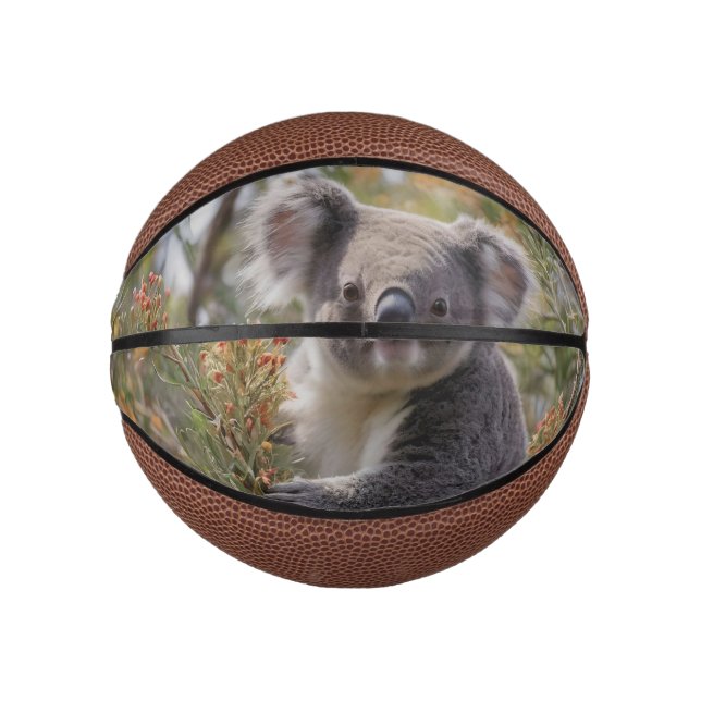 Mini Balón De Baloncesto Grevillea Koala Bear, (Anverso)