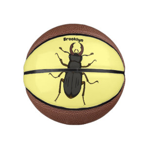 Mini Balón De Baloncesto Ilustracion de insectos Stag