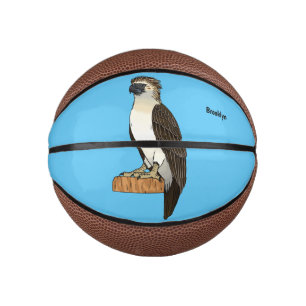 Mini Balón De Baloncesto Ilustracion de personalizado de aves águilas de Fi