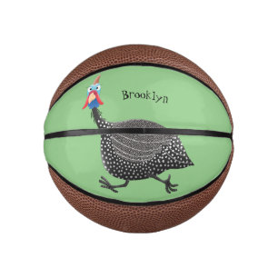 Mini Balón De Baloncesto Ilustracion de personalizado de aves divertidos de
