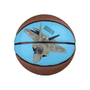 Mini Balón De Baloncesto Ilustracion de personalizado de aviones de combate