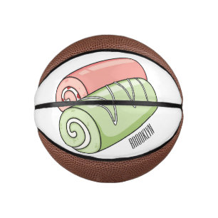 Mini Balón De Baloncesto Ilustracion de personalizado de bollería y bollerí