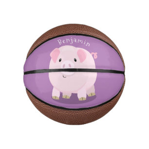 Mini Balón De Baloncesto Ilustracion de personalizado de costillar de cacer
