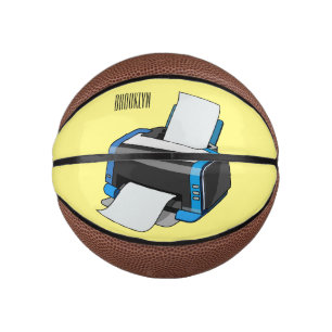 Mini Balón De Baloncesto Ilustracion de personalizado de impresora