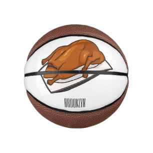 Mini Balón De Baloncesto Ilustracion de personalizado de pato de Peking