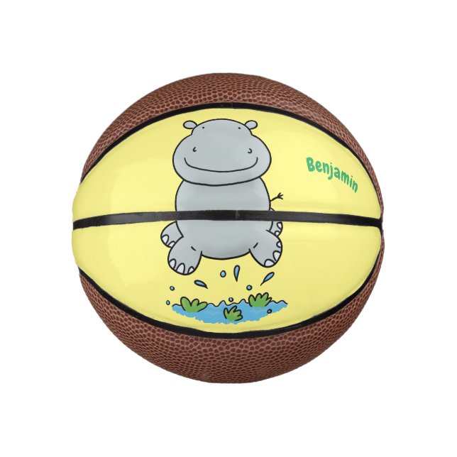 Mini Balón De Baloncesto Ilustracion de personalizado de puenteo agudo (Anverso)