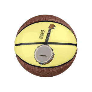 Mini Balón De Baloncesto Ilustracion personalizado Banjo