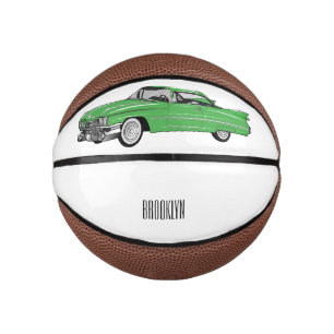Mini Balón De Baloncesto Ilustracion personalizado clásico de 1959