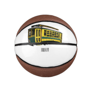 Mini Balón De Baloncesto Ilustracion personalizado de carrito de Mata