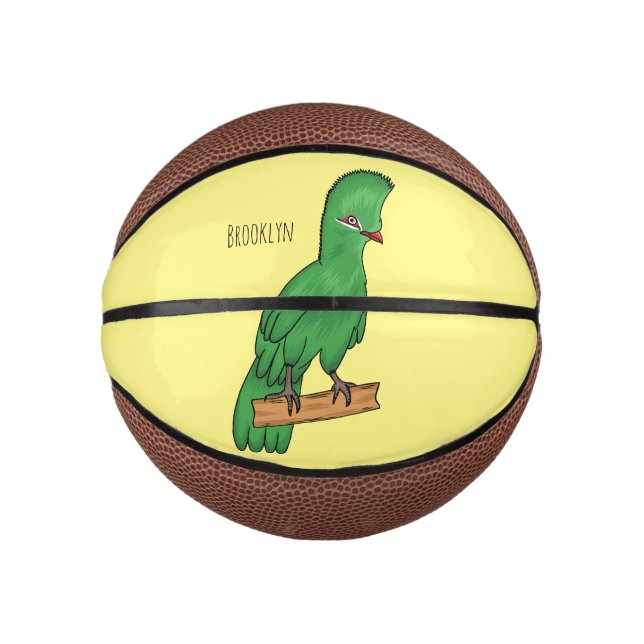 Mini Balón De Baloncesto Ilustracion personalizado de Guinea (Anverso)