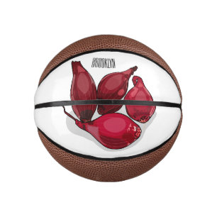 Mini Balón De Baloncesto Ilustracion personalizado de Shallot
