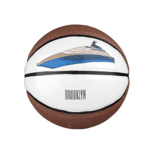 Mini Balón De Baloncesto Ilustracion personalizado de yates