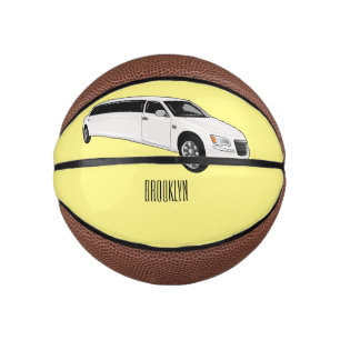Mini Balón De Baloncesto Ilustracion personalizado limusina