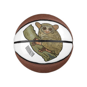 Mini Balón De Baloncesto Ilustracion personalizado Tarsier