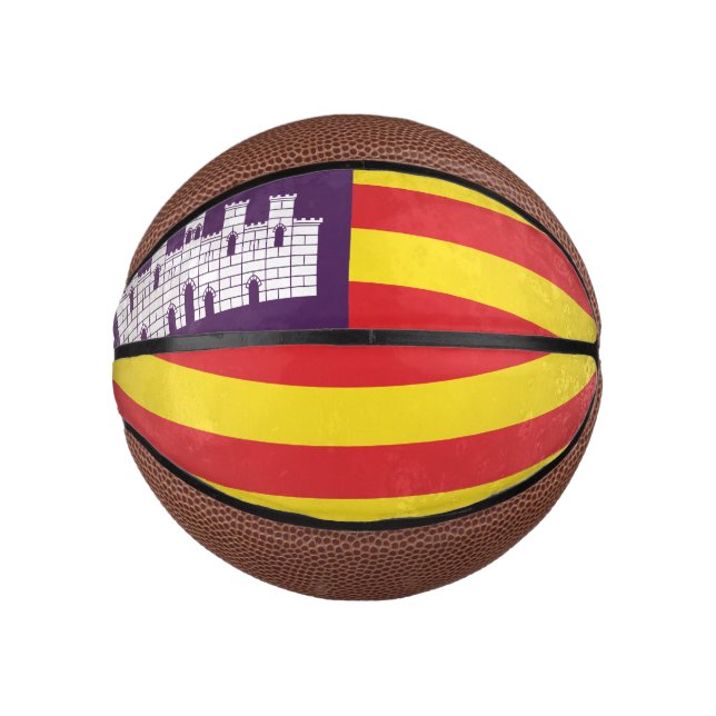 Mini Balón De Baloncesto Islas Baleares (Anverso)