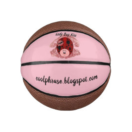 Mini Balón De Baloncesto Lady Bug Kiss