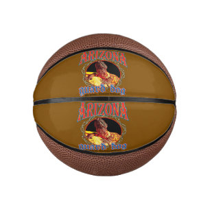 Mini Balón De Baloncesto Lagarto perro guardián de Arizona