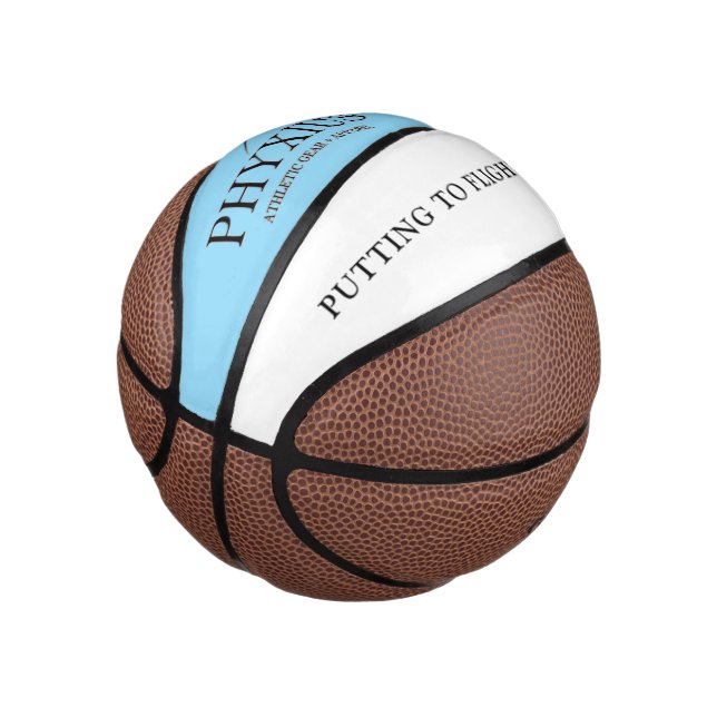 Mini Balón De Baloncesto Logo de Phyxius (Angular)