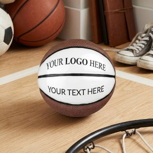 Mini Balón De Baloncesto Logotipo Promocional Personalizado – Sin Pedido Mí