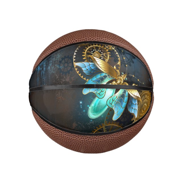 Mini Balón De Baloncesto Luciérnaga de Steampunk (Anverso)