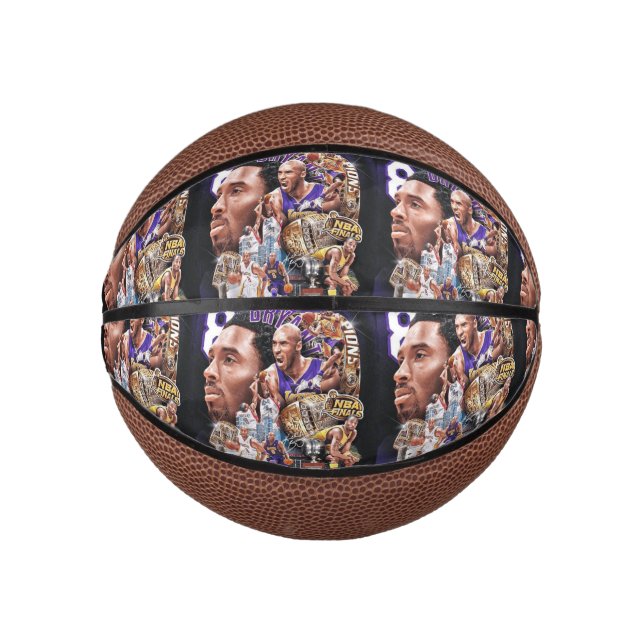 Mini Balón De Baloncesto Mini Baketball di Bryant  (Anverso)