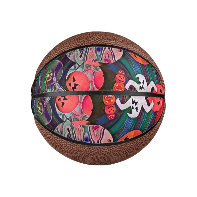 Mini Balón De Baloncesto My Super Halloween V3 (Anverso)