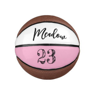 Mini Balón De Baloncesto Nombre de secuencia personalizada Número Baloncest
