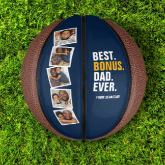 Mini Balón De Baloncesto Padre Personalizado Día del Mejor Bono Papá Nunca