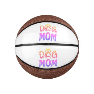 Mini Balón De Baloncesto Perro Mamá